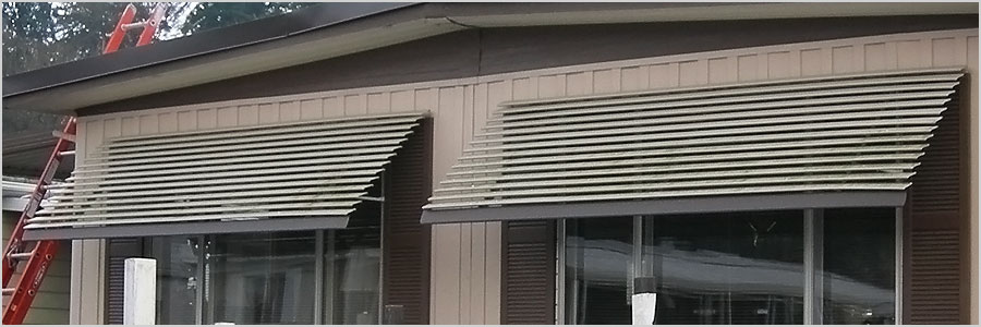 Aluminum Panorama Window Awning
