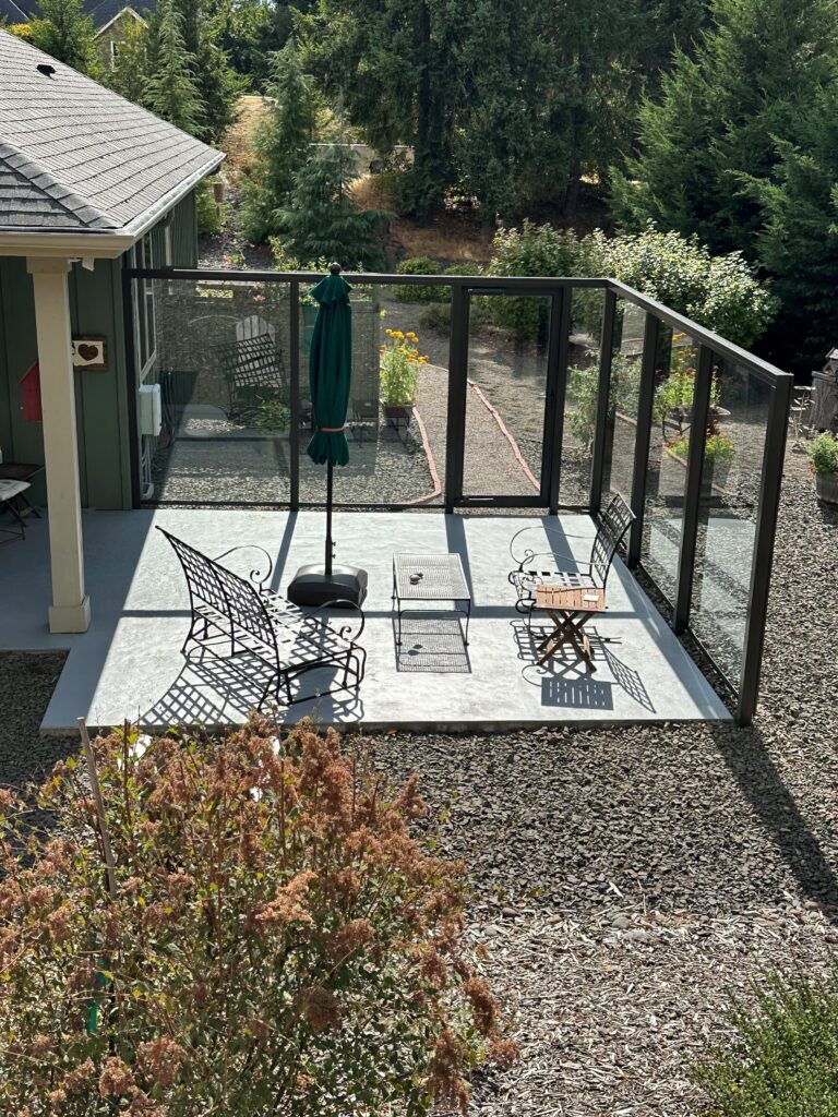 Glass Wind Wall