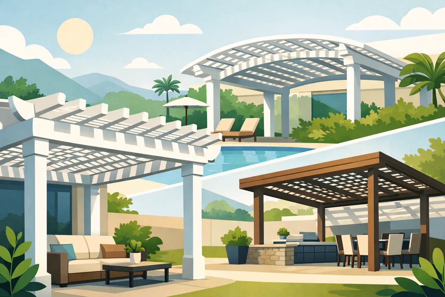 11 Lattice Patio Cover Ideas That Last
