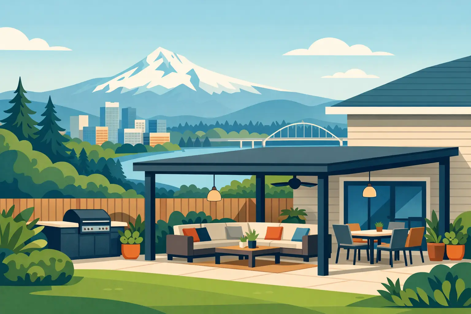 Custom Patio Covers Portland Homeowners Want